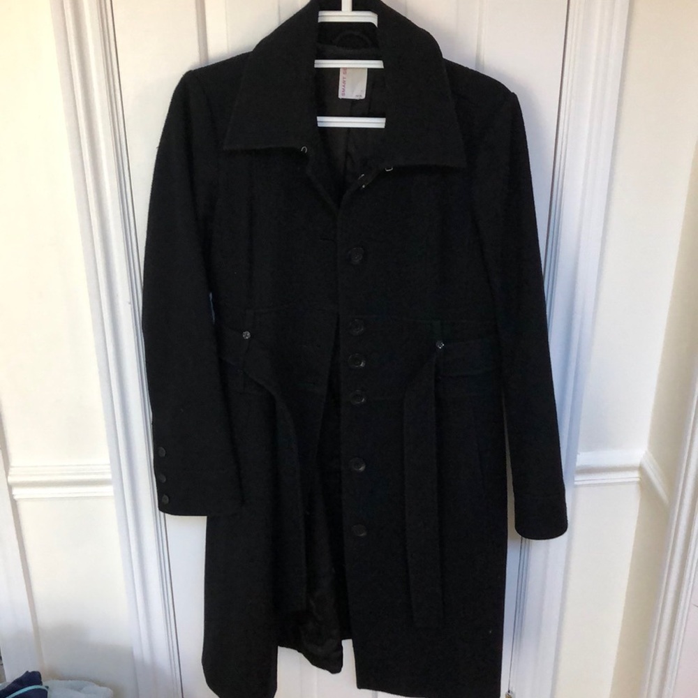 Women long wool coat